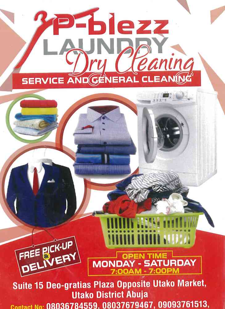 P BLEZZ LAUNDRY AND DRYCLEANING SERVICES